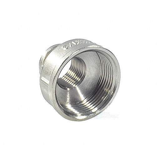Муфта латунь никель переходная Ду 32х15 (1 1/4"х1/2") ВР/ВР FN122 SantechSystems — изображение 2