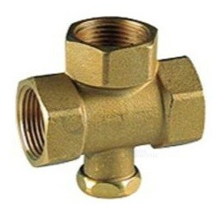 Клапан регулирующий латунь R279 Ду 20 ВР G3/4" с отсечным клапаном Giacomini R279Y004 — изображение 2