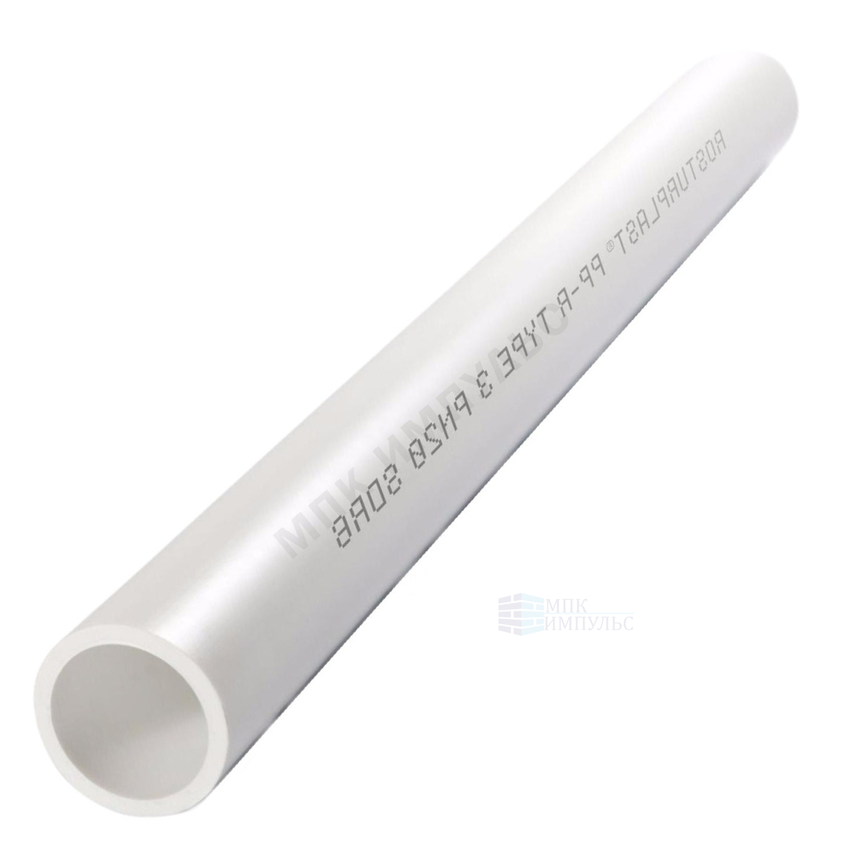 Труба PP-R белая Дн 140х12,7 Ру10 SDR11 Т<20С L=4м RTP (РосТурПласт) 15660 .
