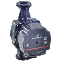Насос циркуляционный с мокрым ротором ALPHA1 L 25-40 180 PN10 1х230В/50 Гц Grundfos 99160579