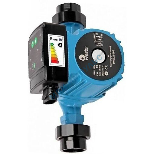 Насос циркуляционный с мокрым ротором WPE 25-40G PN10 230B/50Гц Wester 0-18-0090