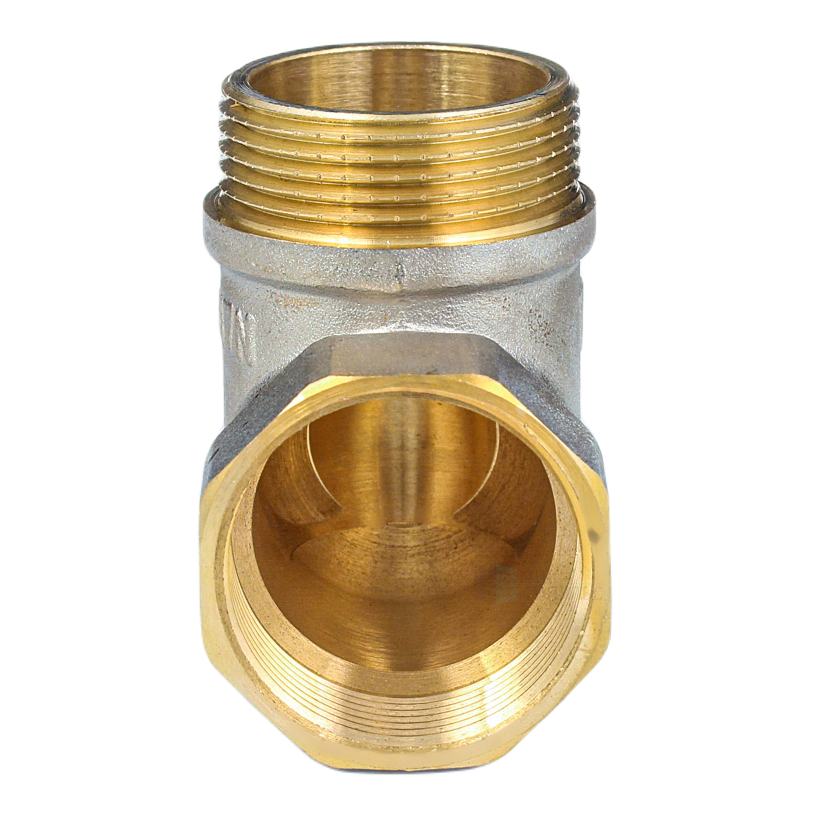 Угольник латунь никель реборда Ду 50 (2") ВР/НР 9006 ГОСТ 32585-2013 Aquasfera 9006-06 — изображение 11