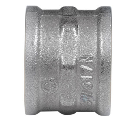 Муфта латунь никель Ду 32 (1 1/4") ВР/ВР 9018 ГОСТ 32585-2013 Aquasfera 9018-04 — изображение 11