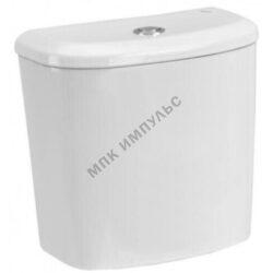 Бачок для унитаза нижний подвод без арматуры слив кнопка белый Бореаль Santek 1.WH11.0.642