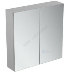 Шкаф зеркальный MIRROR&LIGHT алюминий с подсветкой Ideal Standard T3590AL