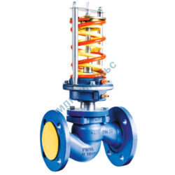Регулятор перепада давления чугун RDT Ду 15 Ру16 фл Рп1.4-15.8 Kvs=1.6м3/ч Теплосила RDT-2.3-15-1.6