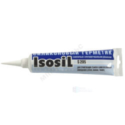 Герметик силиконовый санитарный S205 115мл белый Isosil