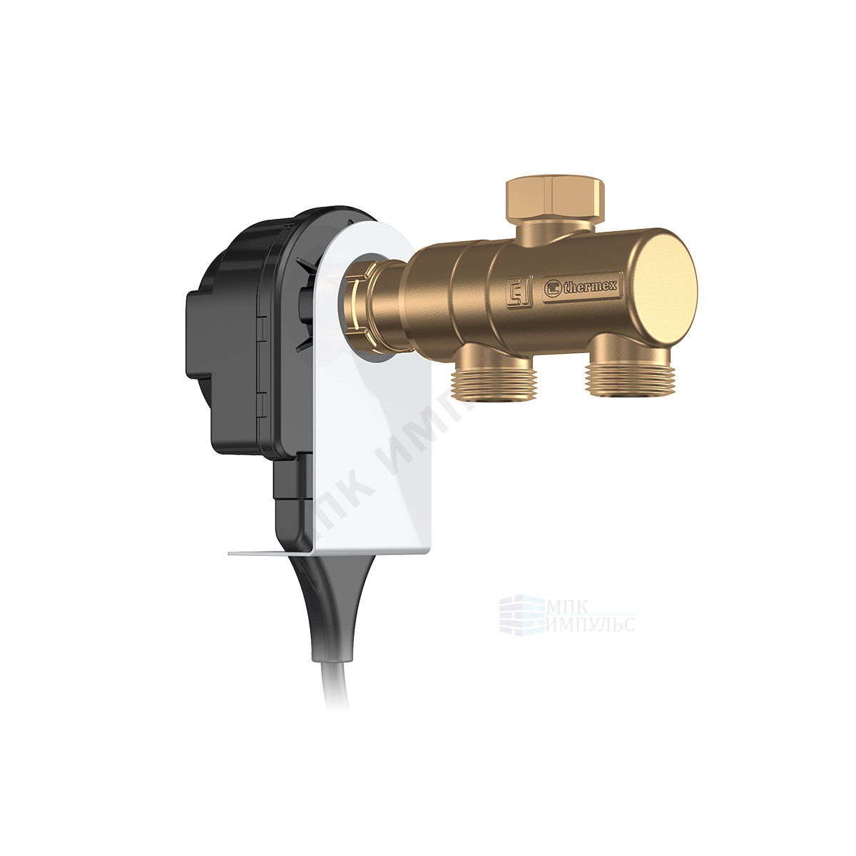 Комплект трехходового клапана dLine S 3/4" с электроприводом для соединения котла с бойлером THERMEX ЭдЭБ02785 — изображение 2