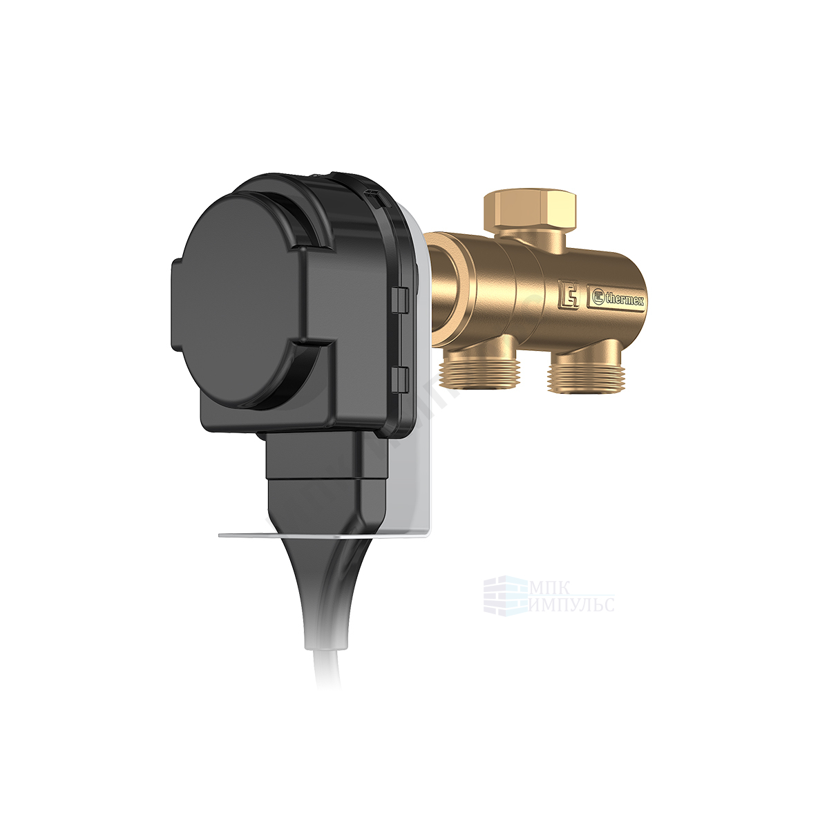 Комплект трехходового клапана dLine S 3/4" с электроприводом для соединения котла с бойлером THERMEX ЭдЭБ02785 — изображение 4