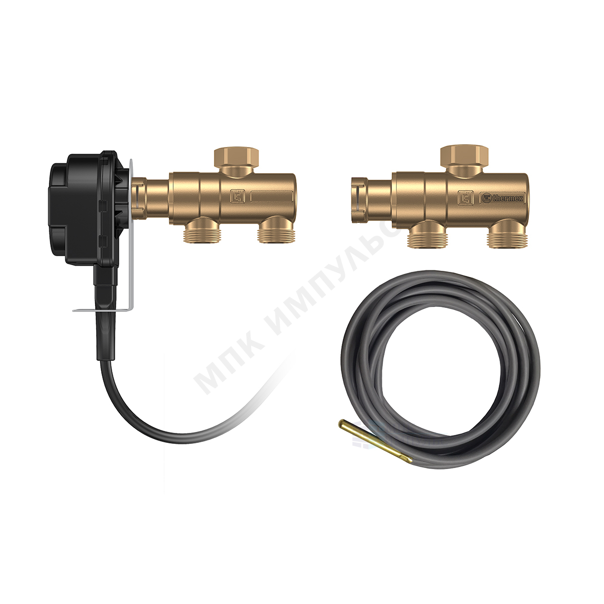 Комплект трехходового клапана dLine S 3/4" с электроприводом для соединения котла с бойлером THERMEX ЭдЭБ02785 — изображение 6