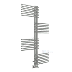 Полотенцесушитель водяной нерж сталь Лесенка (1/2") ВР 70х1400мм 28П нижнее подключение в/к клапана Европа Терминус 4670078530639