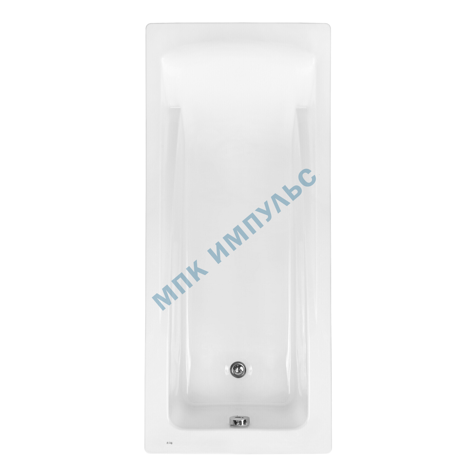 Ванна акриловая Hall 170х75см без ножек Roca ZRU9302768