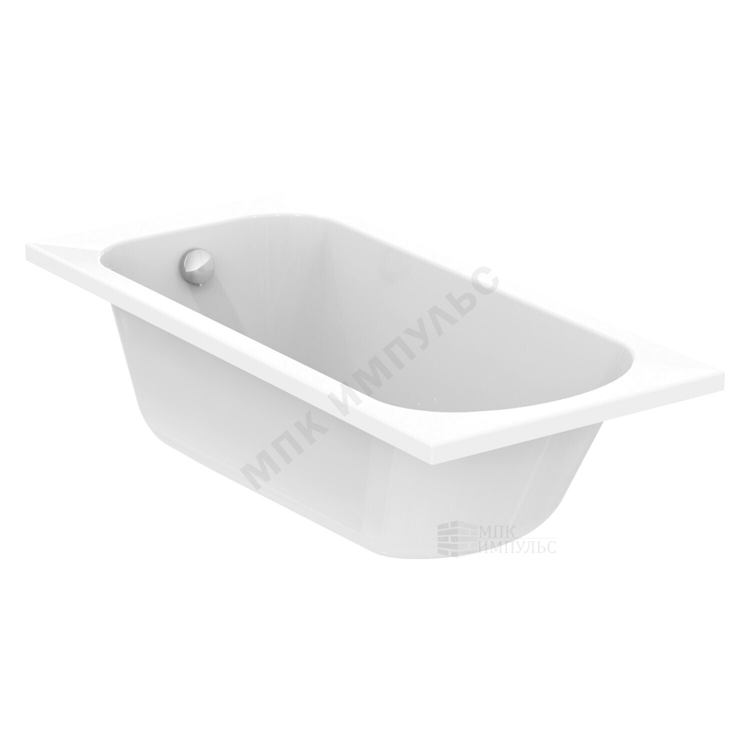 Ванна акриловая SIMPLICITY 160х70см без ножек Ideal Standard W004301 — изображение 2