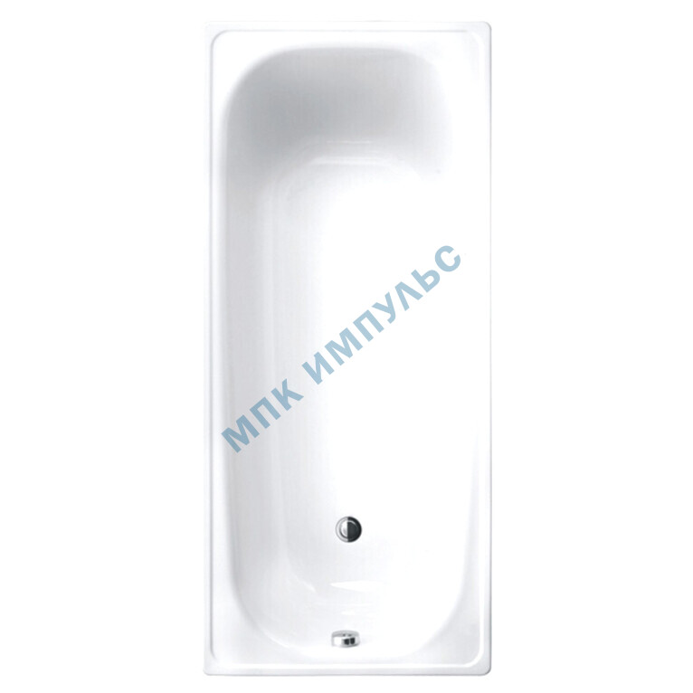 Ванна стальная Classic 150х75см в/к ножки White Wave (Караганда)