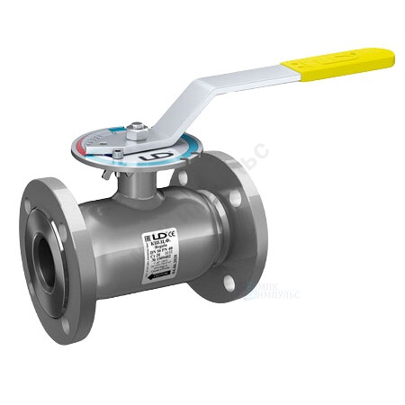 Кран шаровой балансировочный ручной сталь Regula Ду 150 Ру25 фл с редуктором Kvs=527.34м3/ч без ниппелей LD КШ.Ц.Ф.Р.Regula.150/125.025.Н/П.02