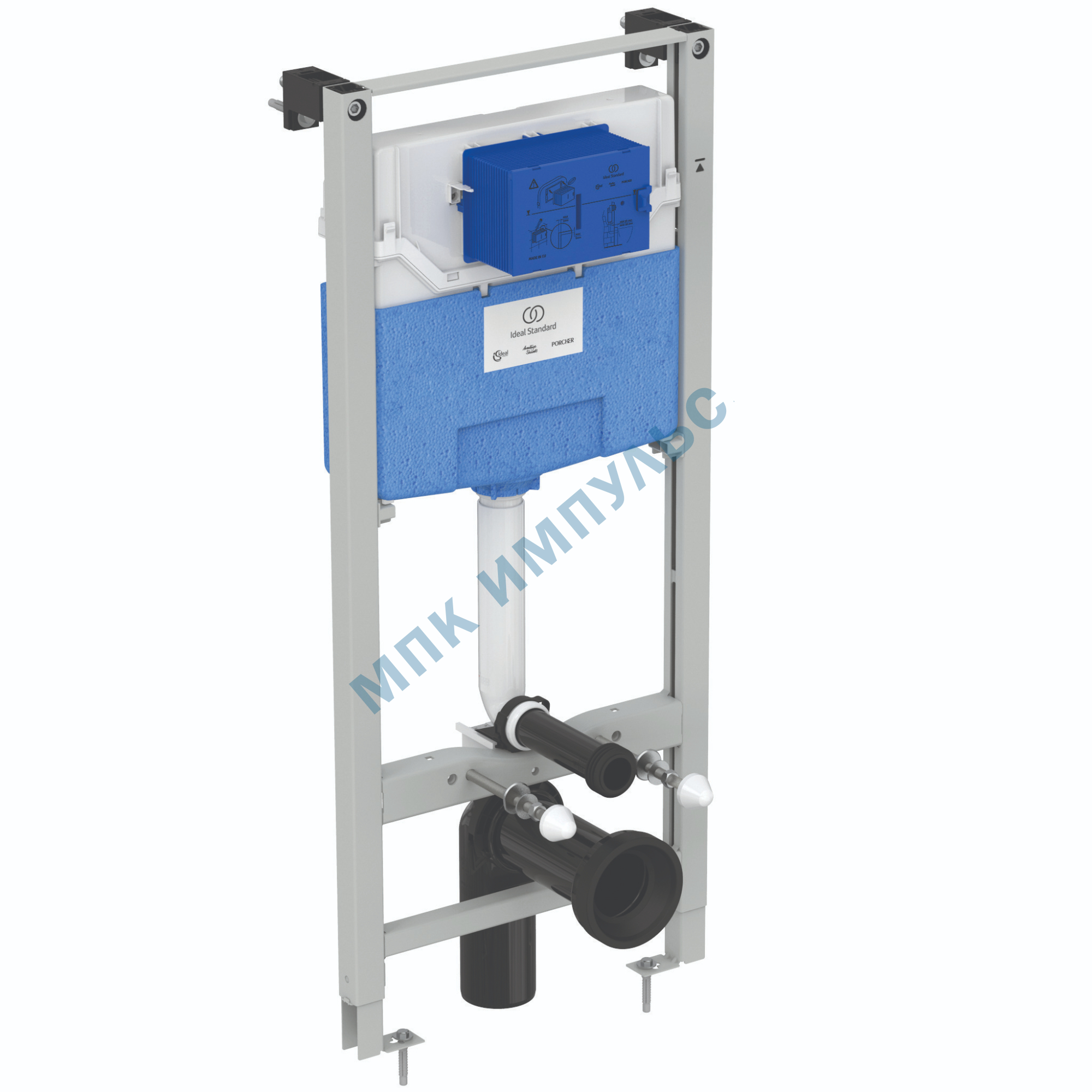 Инсталляция для подвесного унитаза без кнопки смыва PROSYS FRAME 120P Ideal Standard R027767