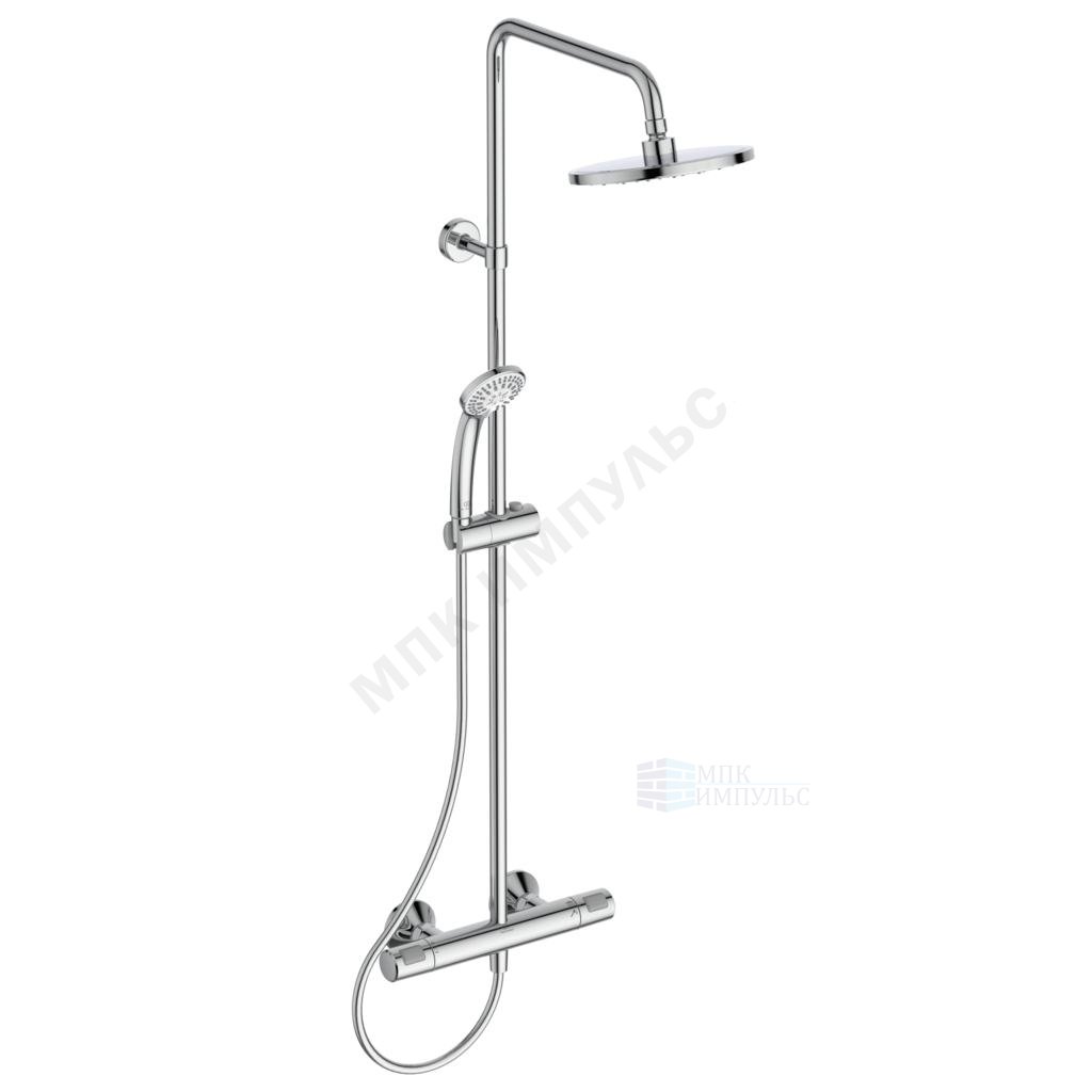 Система душевая с термостатическим смесителем хром CERATHERM T20 Ideal Standard A7226AA