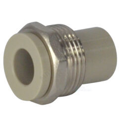 Штуцер PP-R комбинированный серый Дн 20х3/4" НР VALFEX 10137120Г