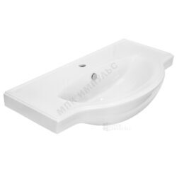 Умывальник мебельный Classic 90 1 отверстие под смеситель по центру белый Sanita Luxe WB.FN/Classic/90-C/WHT.G/S1