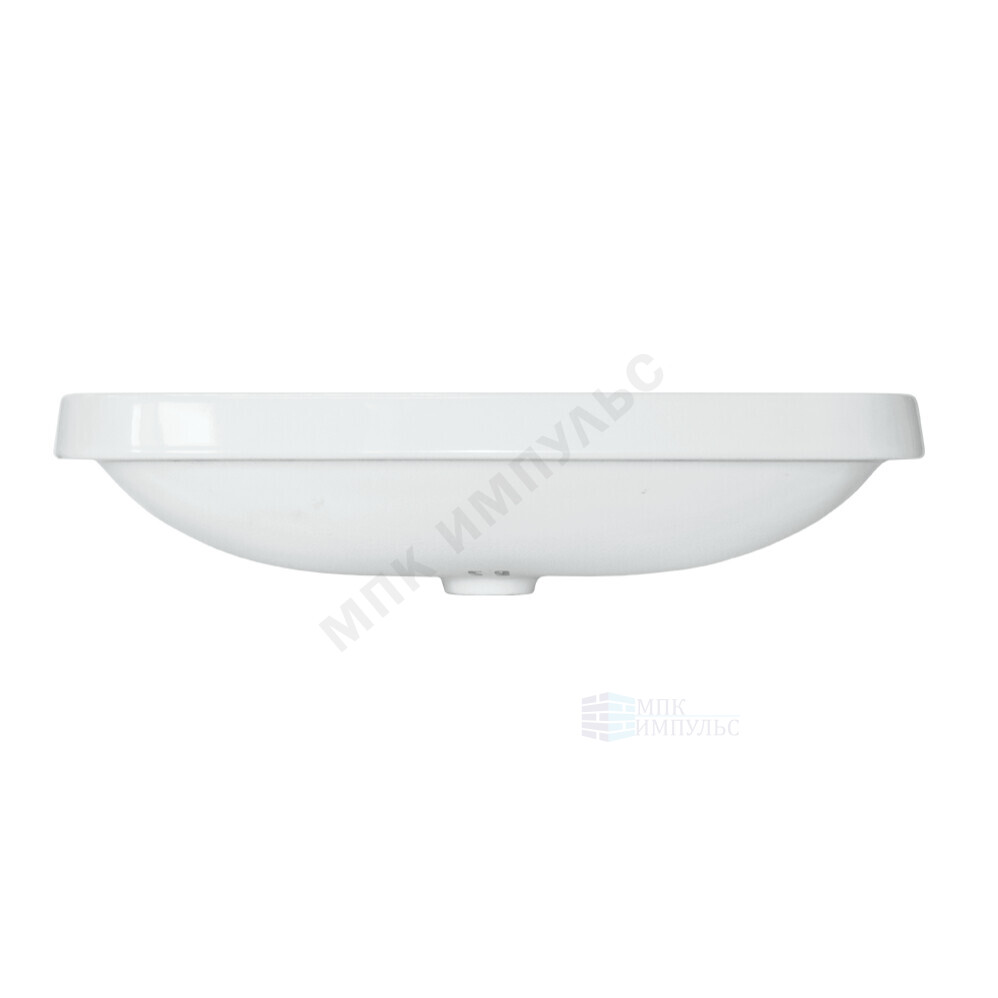 Умывальник врезной Infinity 60 без отверстия под смеситель белый Sanita Luxe WB.IN/Infinity/60-N/WHT.G/S1