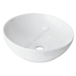 Умывальник мебельный Art Cut 40 без отверстия под смеситель белый Sanita Luxe WB.CT/Art/40-N.Cut/WHT.G/S1