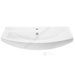 Умывальник мебельный Best 85 1 отверстие под смеситель по центру белый Sanita Luxe WB.FN/Best/85-C/WHT.G/S1