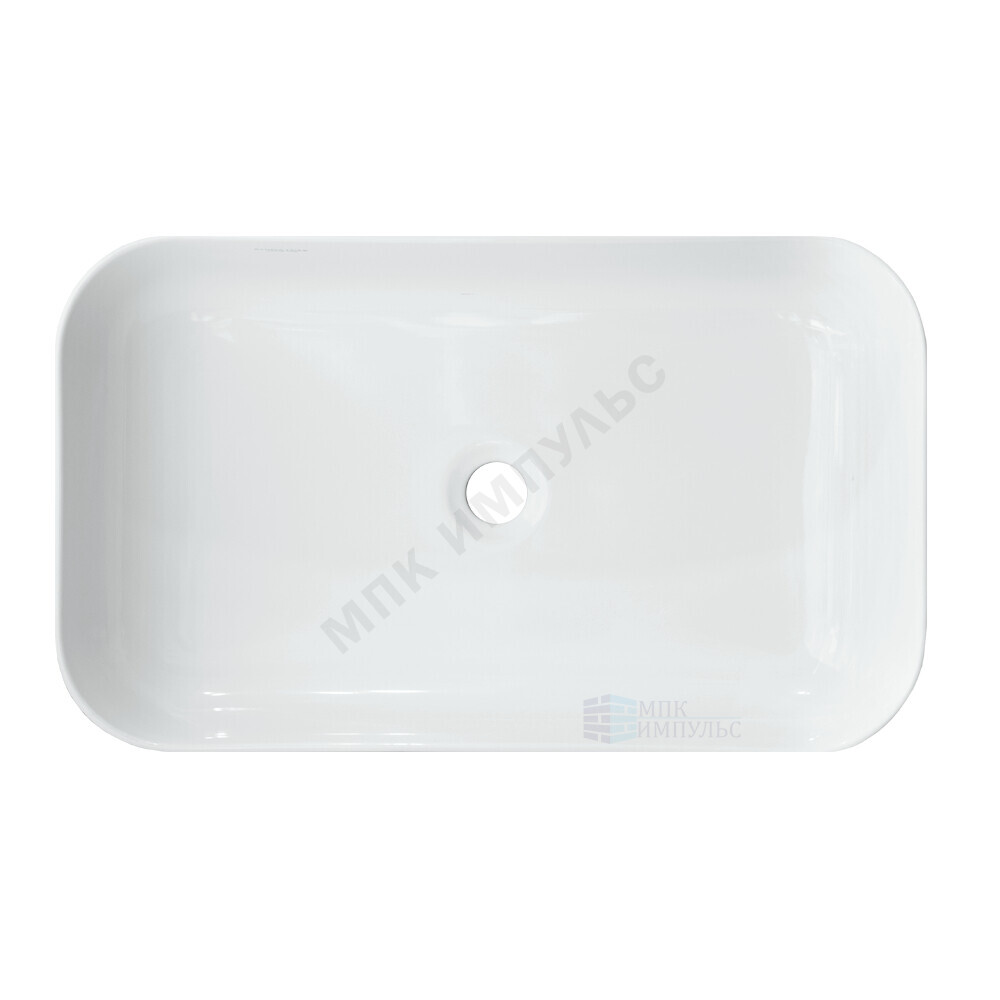 Умывальник мебельный Infinity SLM 60 без отверстия под смеситель белый Sanita Luxe WB.CT/Infinity/60-N.Slim/WHT.G/S1 — изображение 4