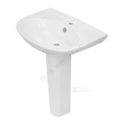 Умывальник подвесной Classic 65 1 отверстие под смеситель по центру белый Sanita Luxe WB.PD/Classic/65-C/WHT.G/S1