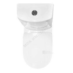 Унитаз-компакт горизонтальный выпуск нижний подвод с арматурой 2/реж слив кнопка с сиденьем дюропласт микролифт белый Fest Comfort Sanita Luxe WC.CC/Fest/2-DM/WHT.G/S1