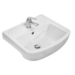 Умывальник подвесной Лонги 45 1 отверстие под смеситель по центру Santek 1.WH50.1.753