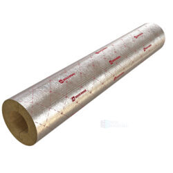 Цилиндр вырезной минеральная вата ROCKWOOL 80 кашированный армированной фольгой 40/54 L=1м ROCKWOOL 332186