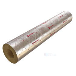 Цилиндр вырезной минеральная вата ROCKWOOL 80 кашированный армированной фольгой 50/38 L=1м ROCKWOOL 332006