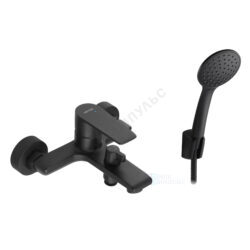 Смеситель для ванны с душем одноручный черный Арма Santek WH5A10007N001