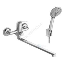 Смеситель для ванны с душем одноручный хром Нико Santek WH5A12005C001