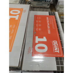 Радиатор алюминиевый Delta Plus 350 10 секц Qну=1030Вт, повреждена упаковка Ogint