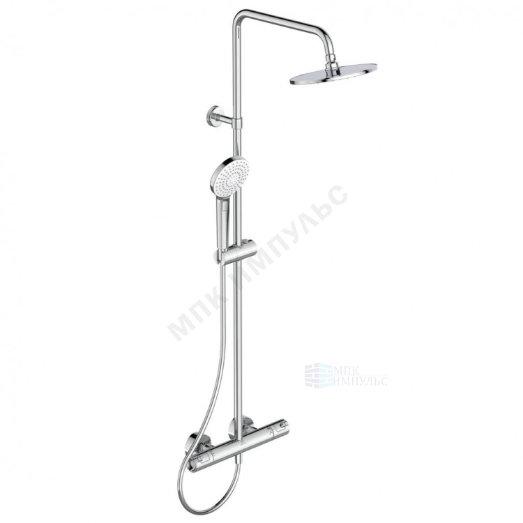 Система душевая с термостатическим смесителем хром CERATHERM T50 Ideal Standard A7225AA