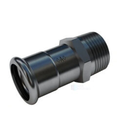 Муфта сталь нерж AISI 304 Дн 22х1/2" Ру16 пресс/НР >A< Press Inox IBP PS24243G0220400