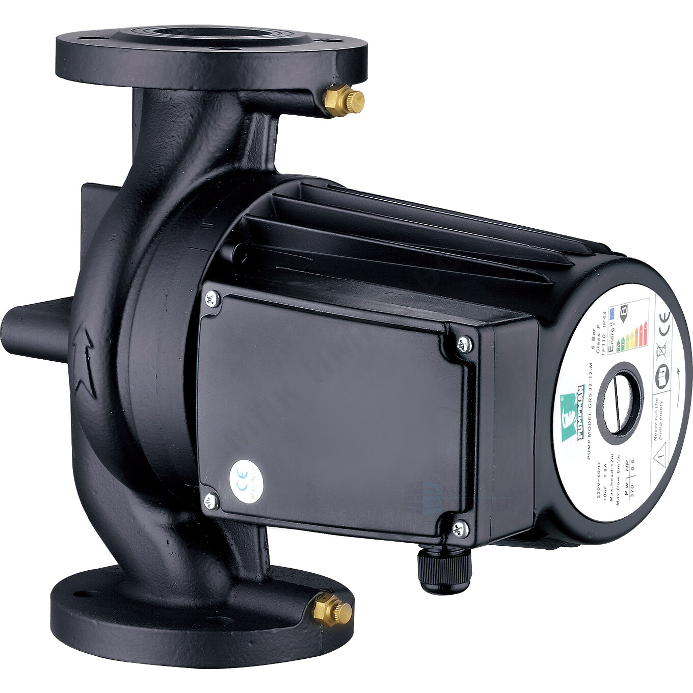 Насос циркуляционный с мокрым ротором PN10 1х220В/50 Гц PUMPMAN GRS 40/14F-M