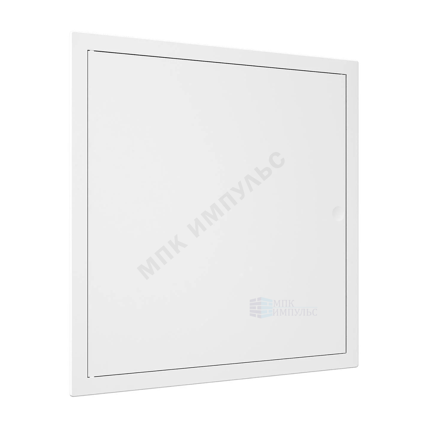 Люк нажимной пластик 400х400 с фланцем 427х427 Evecs LN L4040N