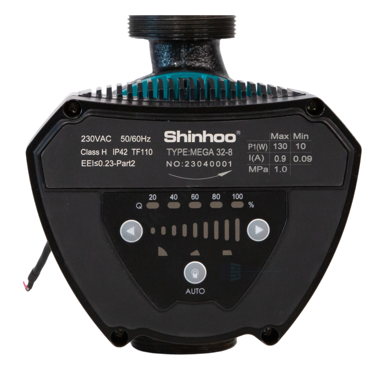 Насос циркуляционный с мокрым ротором MEGA 25-8 PN10 1х230В/50 Гц Shinhoo 71121001 — изображение 2