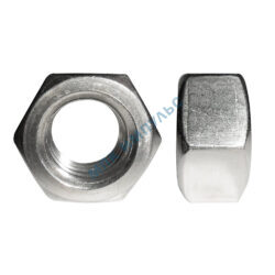 Гайка стальная оц М10 к.п. 5 шестигранная вес DIN 934 (5915/5927) HICL