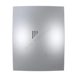 Вентилятор накладной пластик D100 с обратным клапаном Gray metal DICITI BREEZE 4C