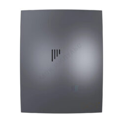 Вентилятор накладной пластик D125 с обратным клапаном Dark gray metal DICITI BREEZE 5C