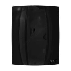 Вентилятор накладной пластик D125 с обратным клапаном Obsidian DICITI BREEZE 5C