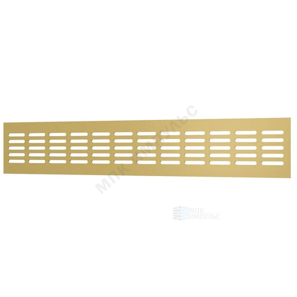 Решетка вентиляционная алюминий 480х80 Champagne ERA DP AL