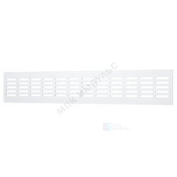 Решетка вентиляционная алюминий 480х80 белая ERA DP AL