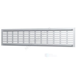 Решетка вентиляционная алюминий 480х100 Silver ERA DP AL
