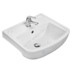 Умывальник подвесной Лонги 60 1 отверстие под смеситель по центру Santek 1.WH50.1.756