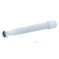 Гофра с гайкой 1 1/4"x50 L=495-1325мм АНИ Пласт K215