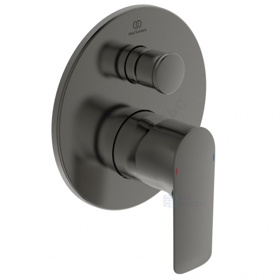 Смеситель встраиваемый для ванны с душем одноручный магнитный серый CONNECT AIR Ideal Standard A7035A5